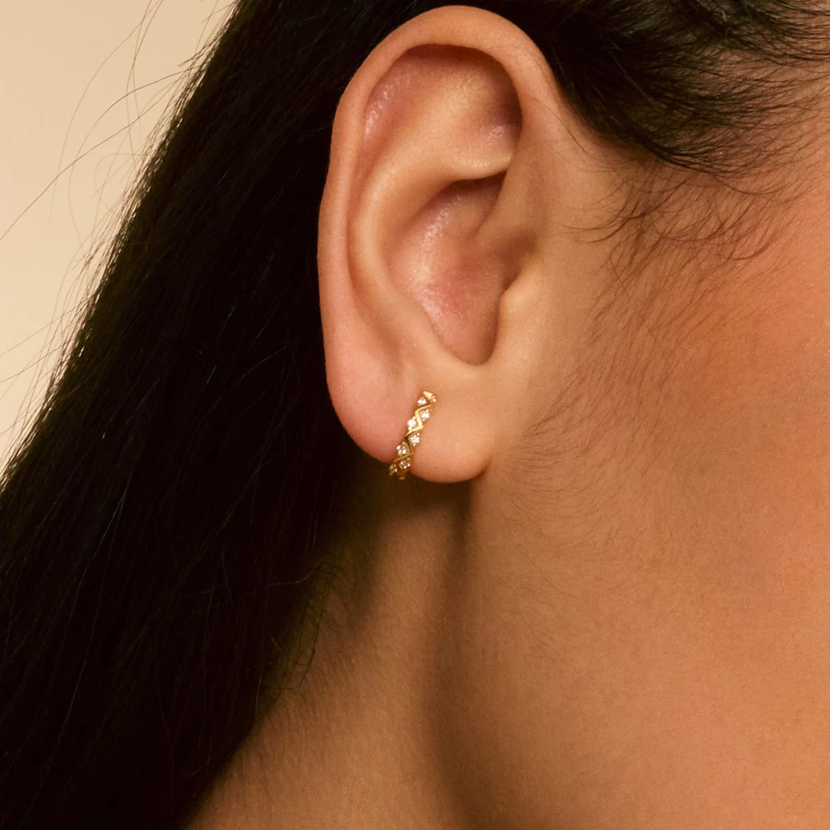 92.5 Silver Earring 194326 - Image 3