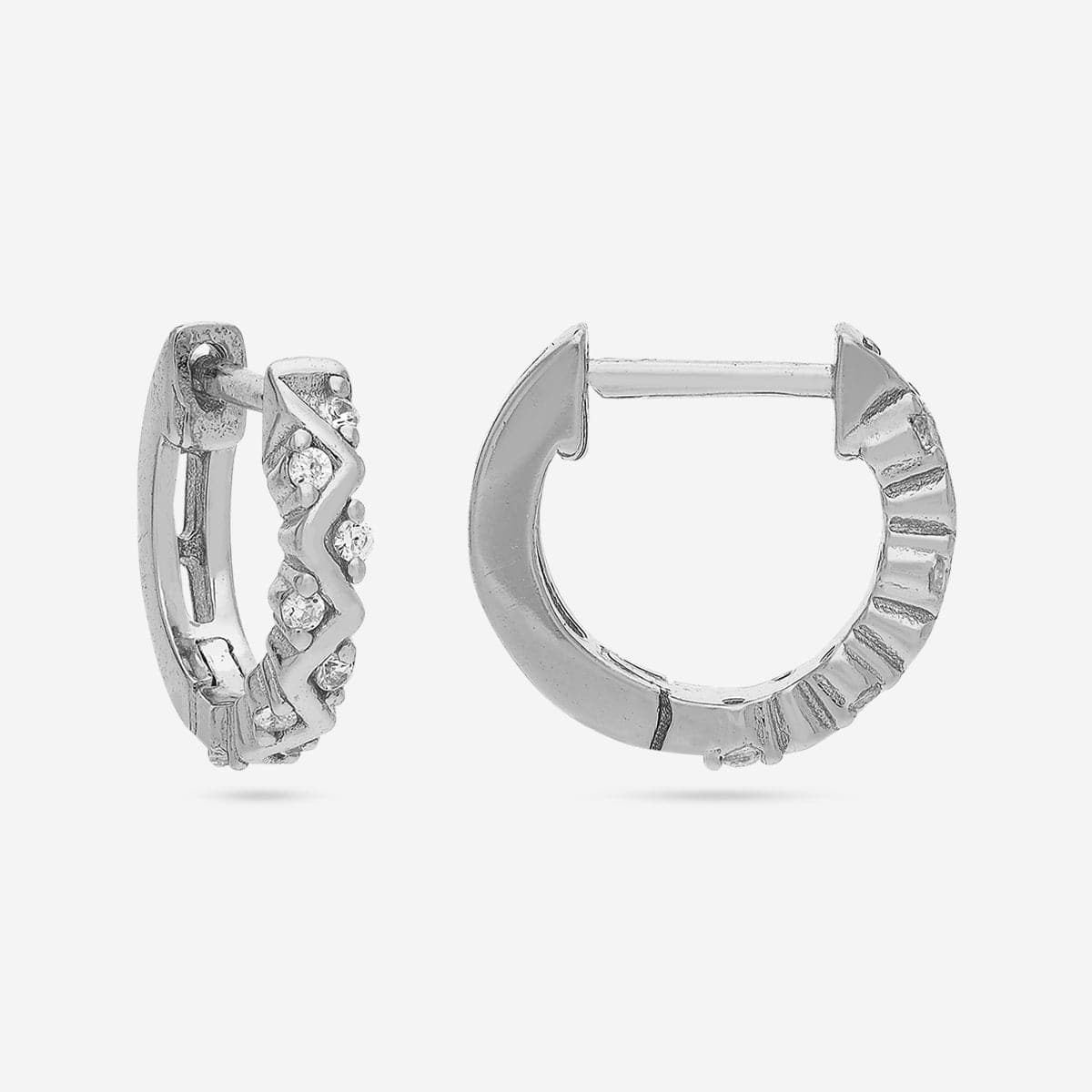 92.5 Silver Earring 194326 - Image 8