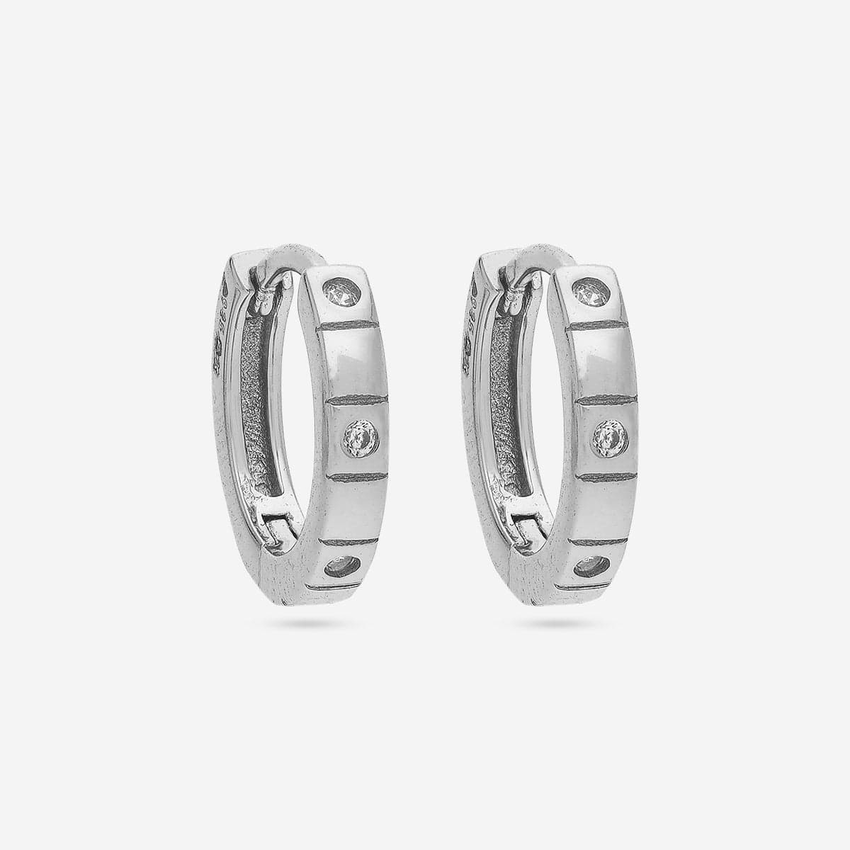 92.5 Silver Earring 194327 - Image 4