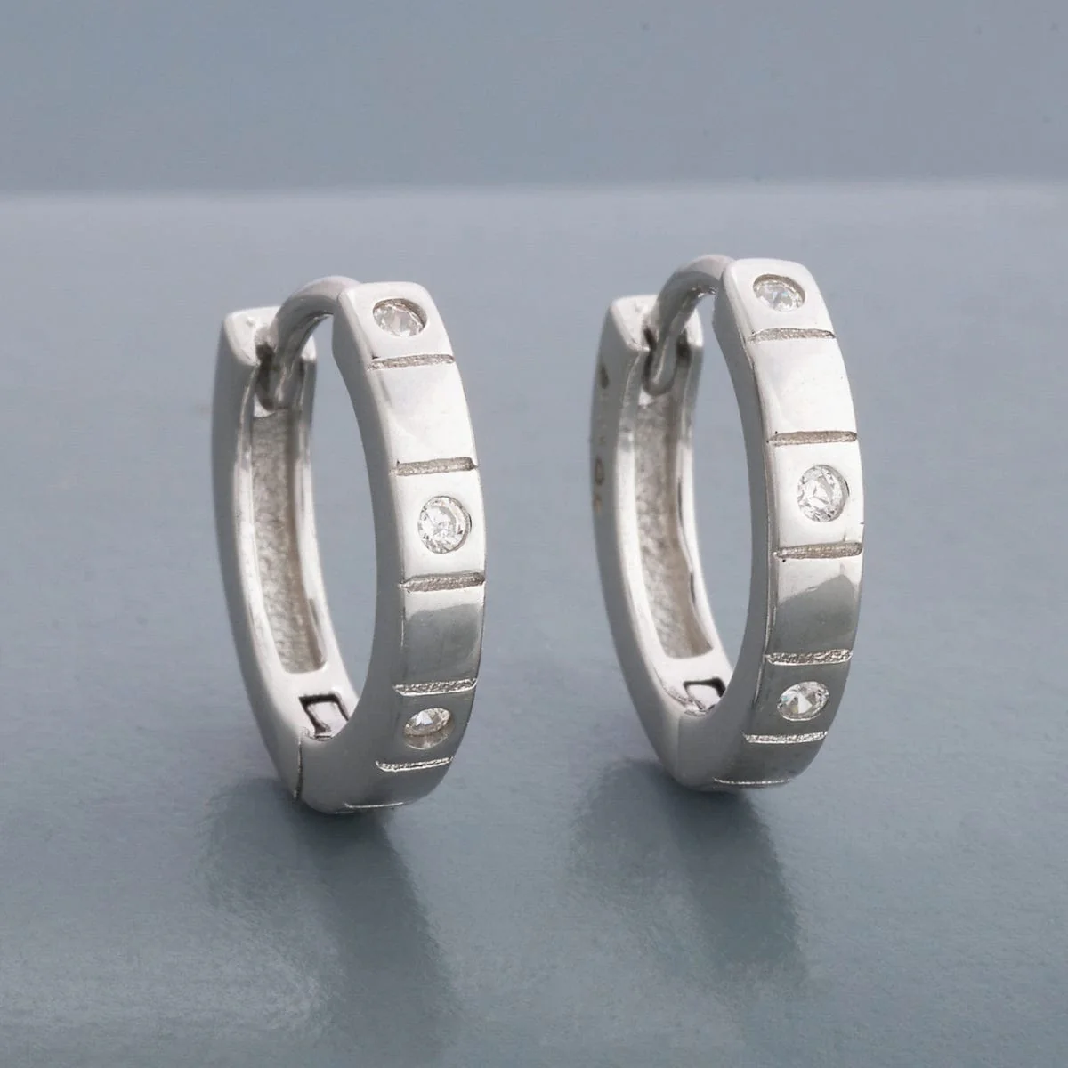 92.5 Silver Earring 194327 - Image 5