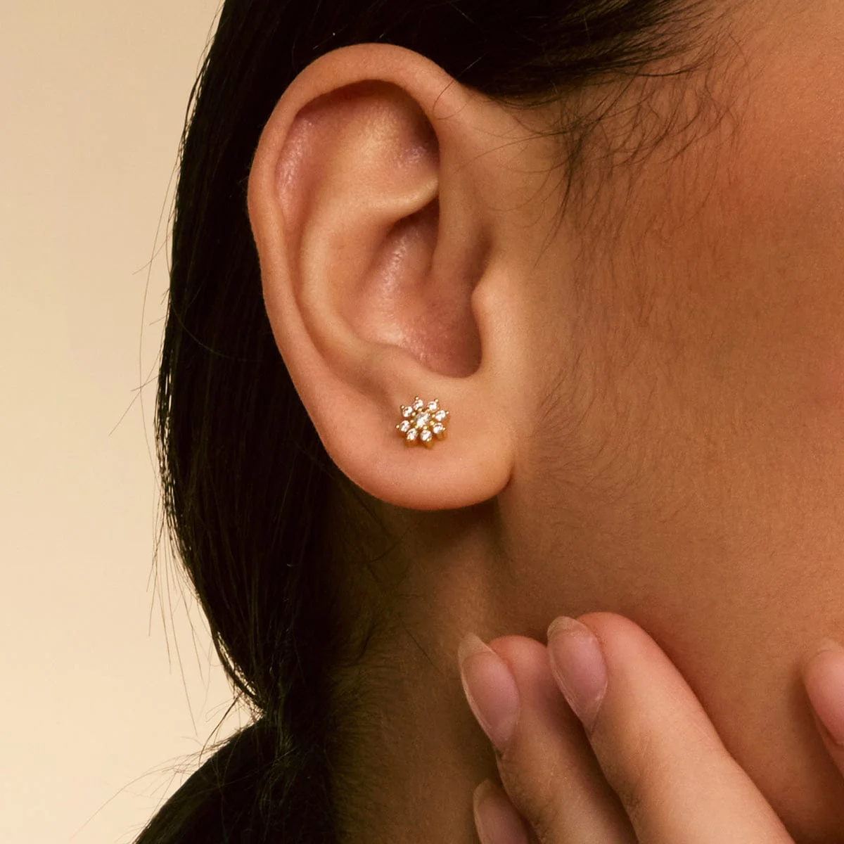 92.5 Silver Earring 194332 - Image 3