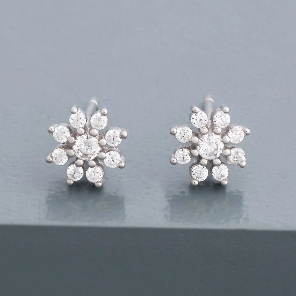 92.5 Silver Earring 194332 - Image 7