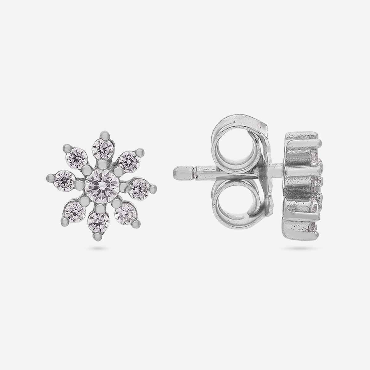 92.5 Silver Earring 194332 - Image 8