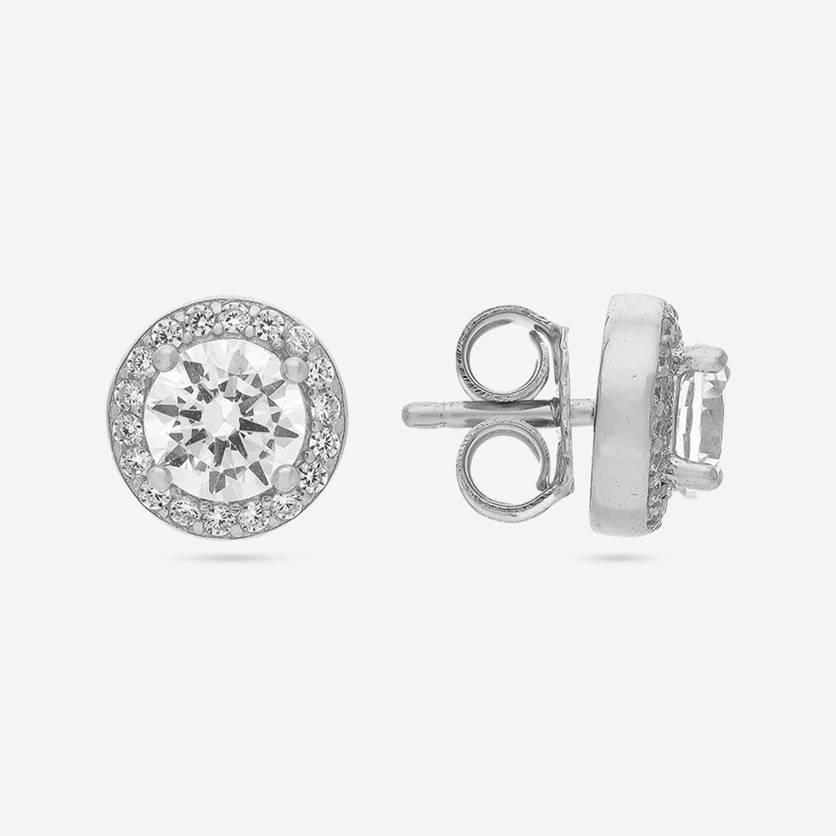 92.5 Silver Earring 194333 - Image 8
