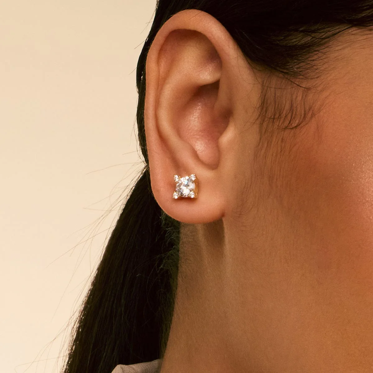 92.5 Silver Earring 194335 - Image 3