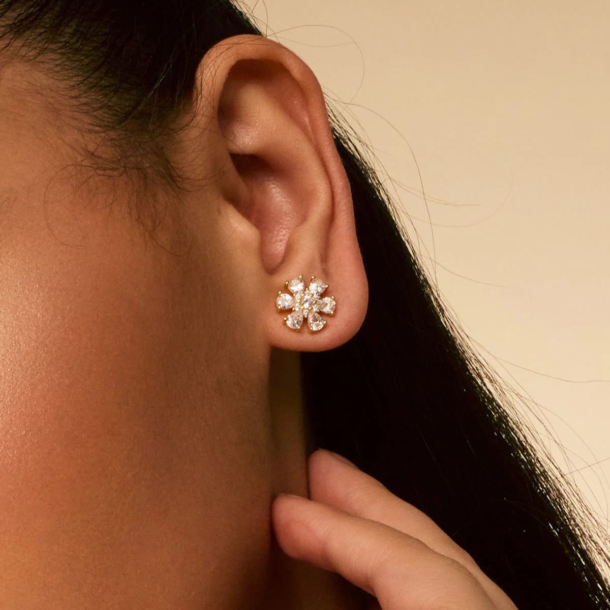 92.5 Silver Earring 194338 - Image 3