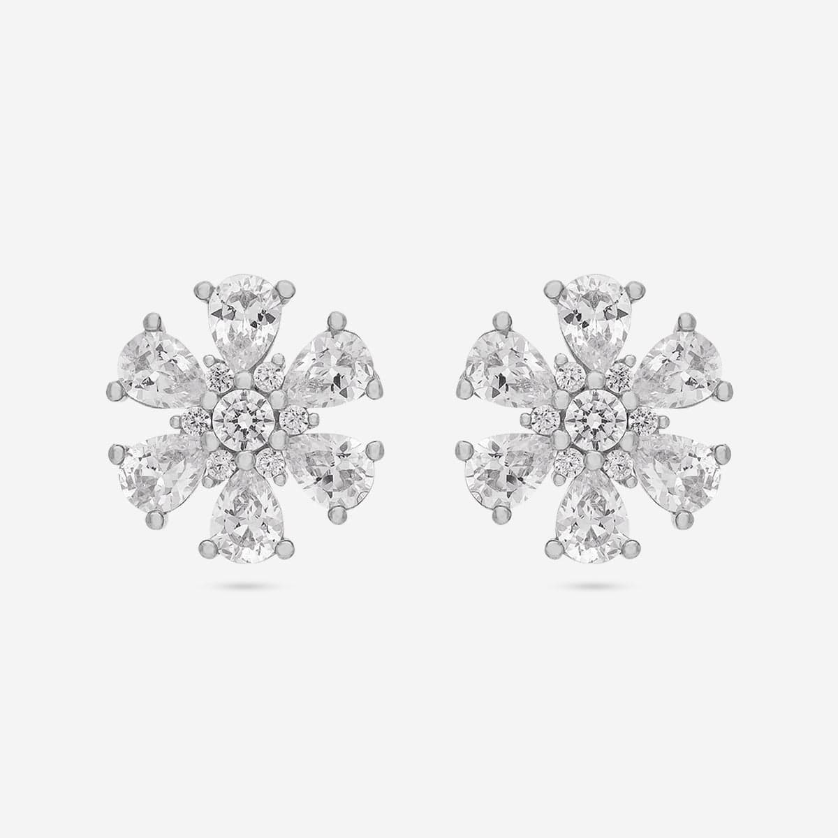 92.5 Silver Earring 194338 - Image 6
