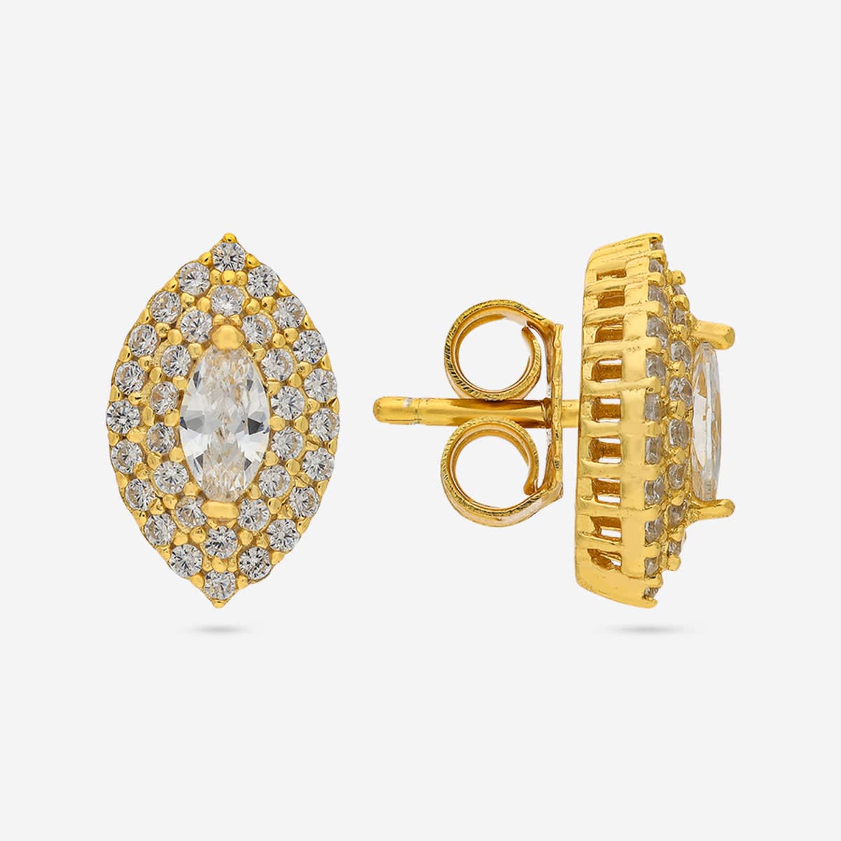 92.5 Silver Earring 194363 - Image 3