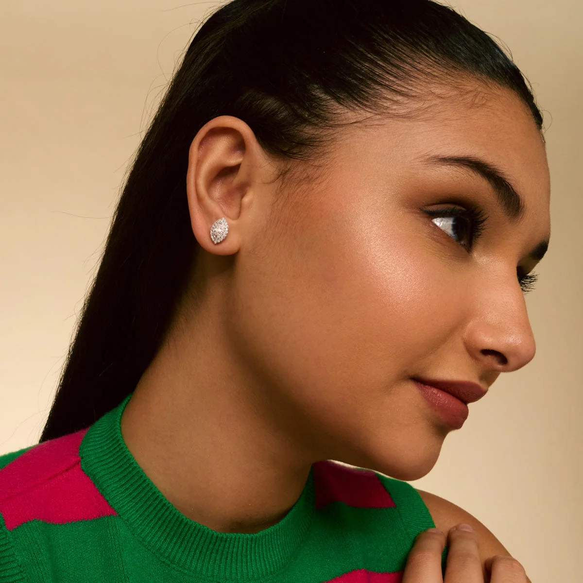 92.5 Silver Earring 194363 - Image 7