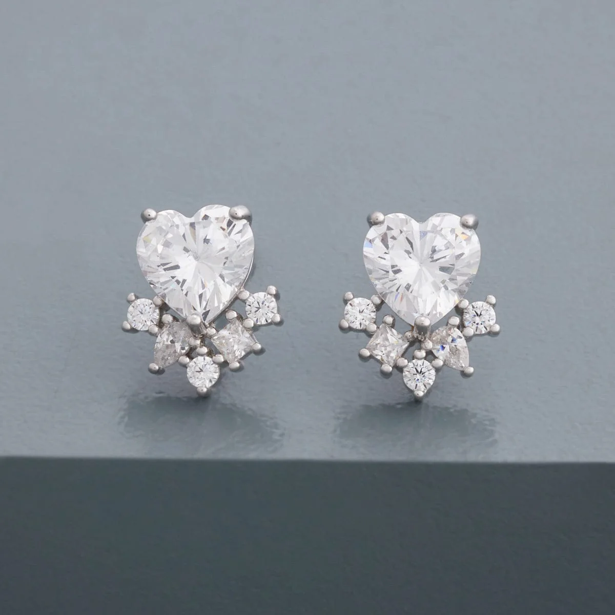 92.5 Silver Earring 194364 - Image 5