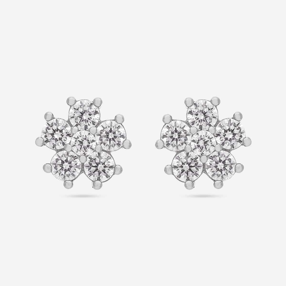 92.5 Silver Earring 194366 - Image 4