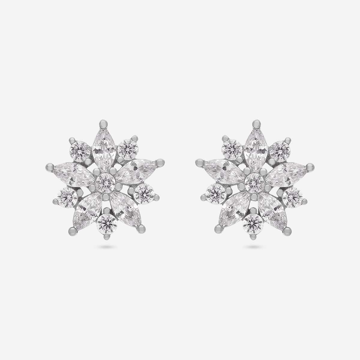 92.5 Silver Earring 194369 - Image 6