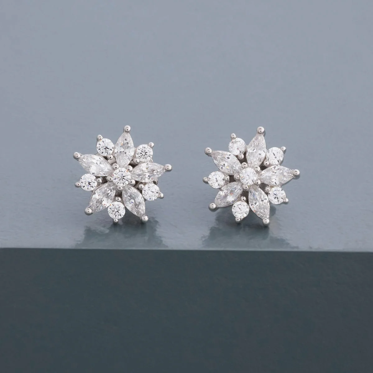92.5 Silver Earring 194369 - Image 7