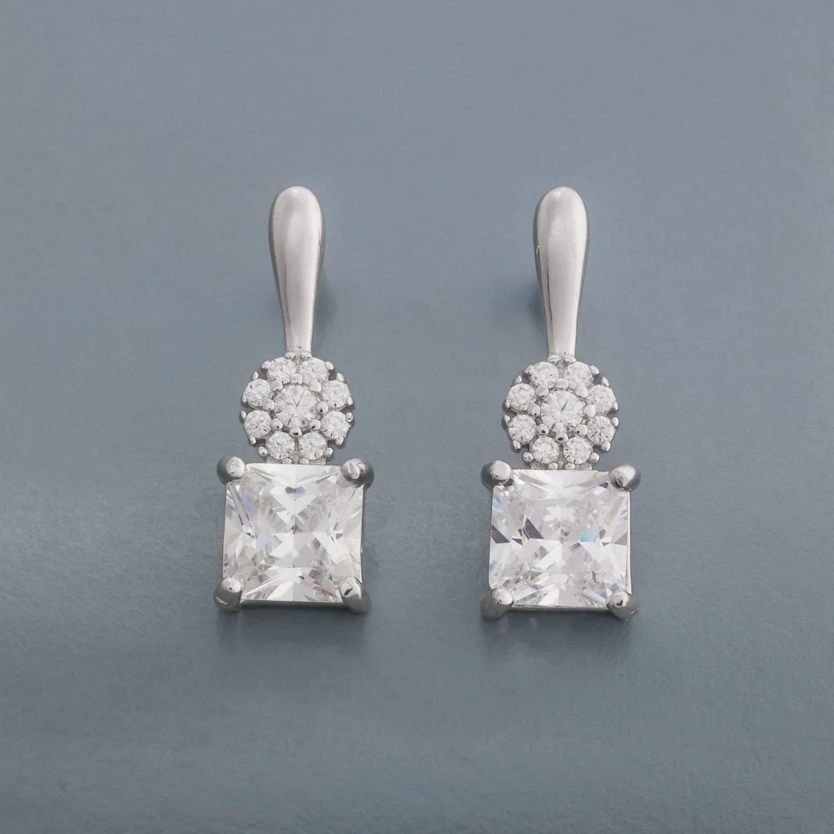92.5 Silver Earring 194370 - Image 5