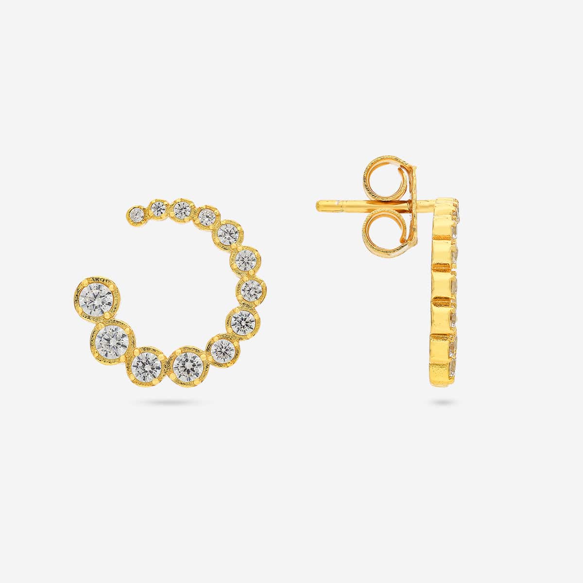 92.5 Silver Earring 194371 - Image 5