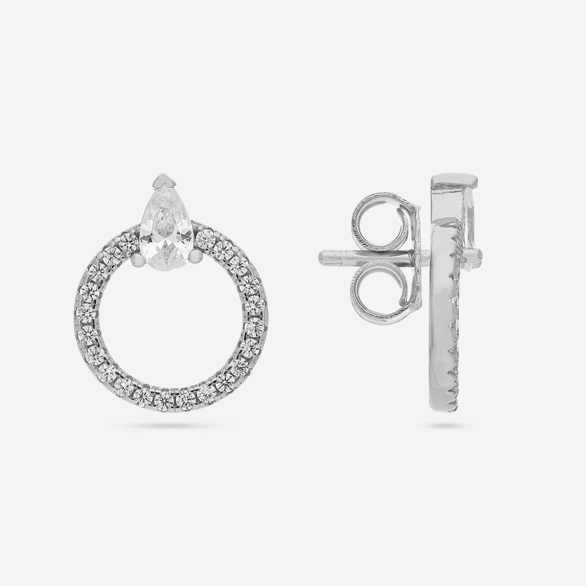 92.5 Silver Earring 194401 - Image 8