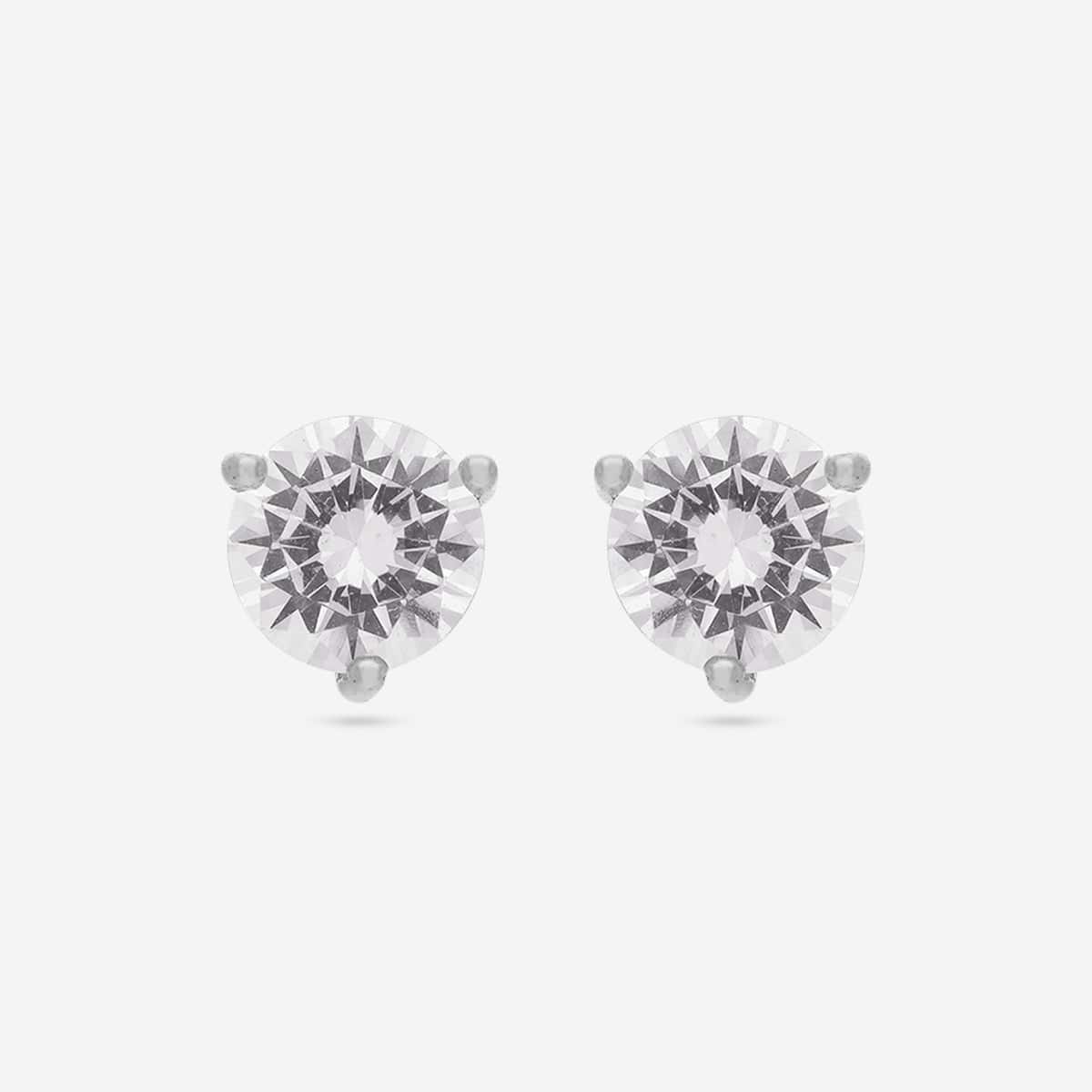 92.5 Silver Earring 194402 - Image 4