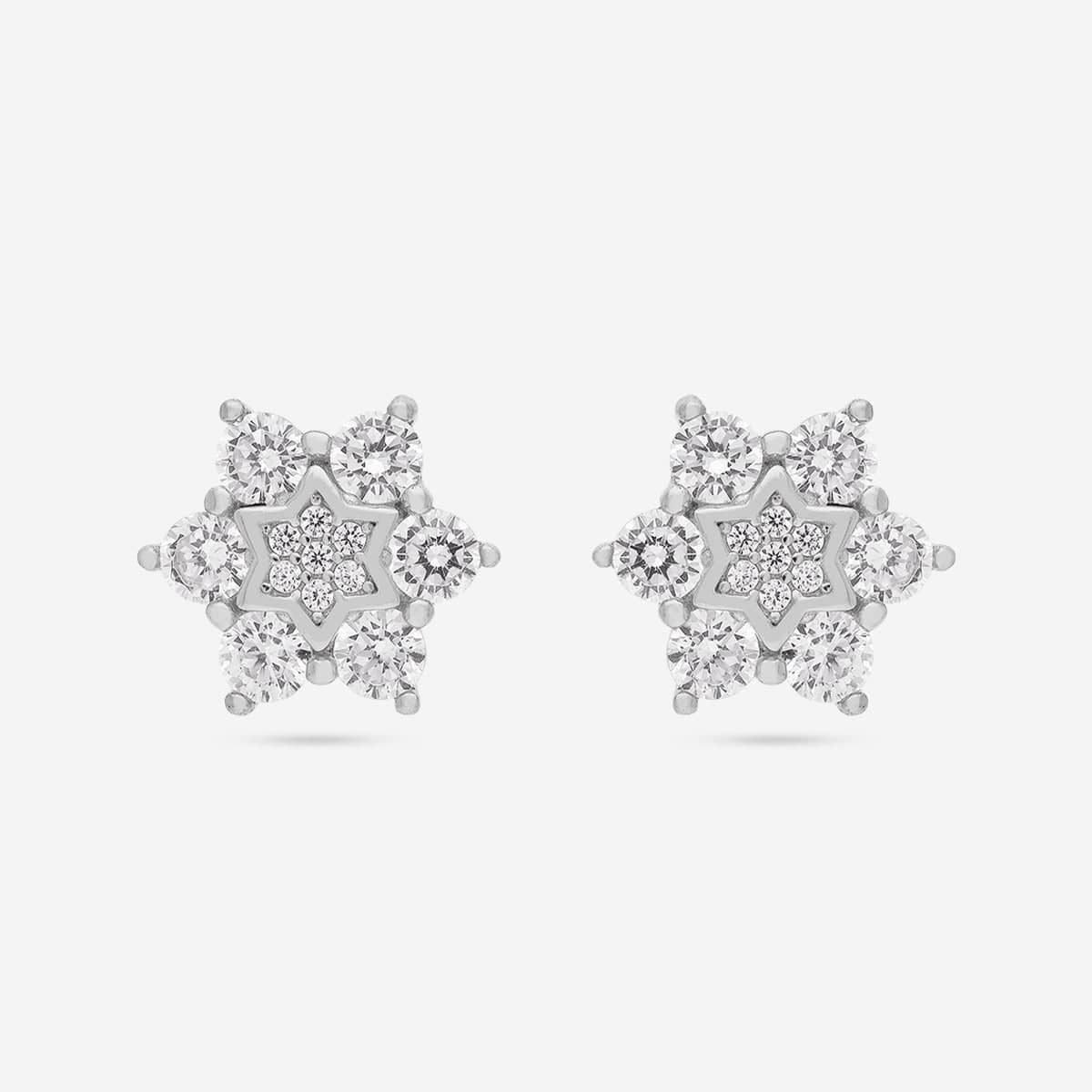 92.5 Silver Earring 194403 - Image 6