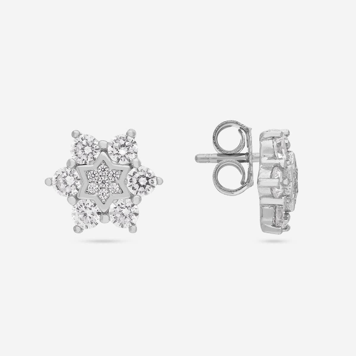 92.5 Silver Earring 194403 - Image 8