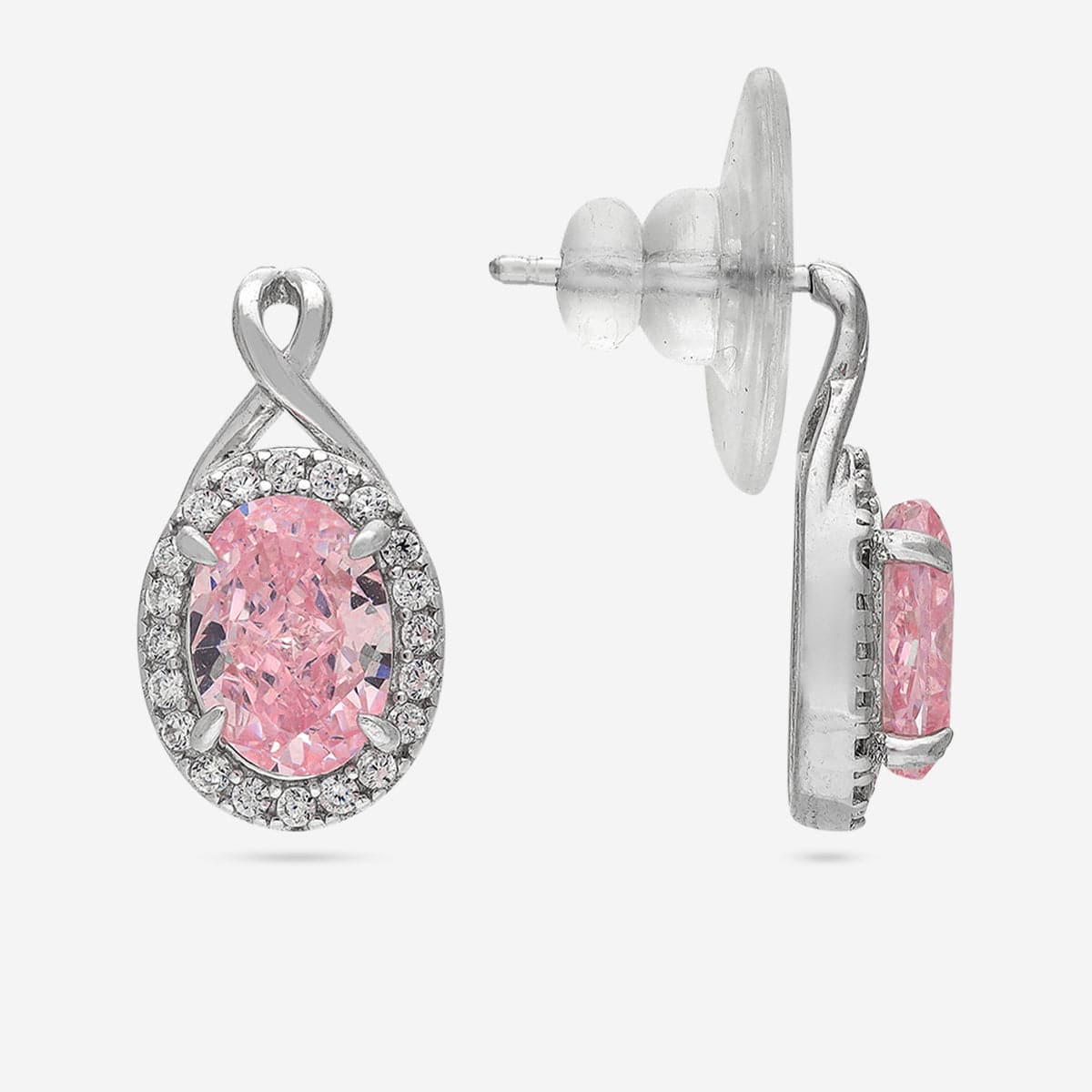 92.5 Silver Earring 194469 - Image 8
