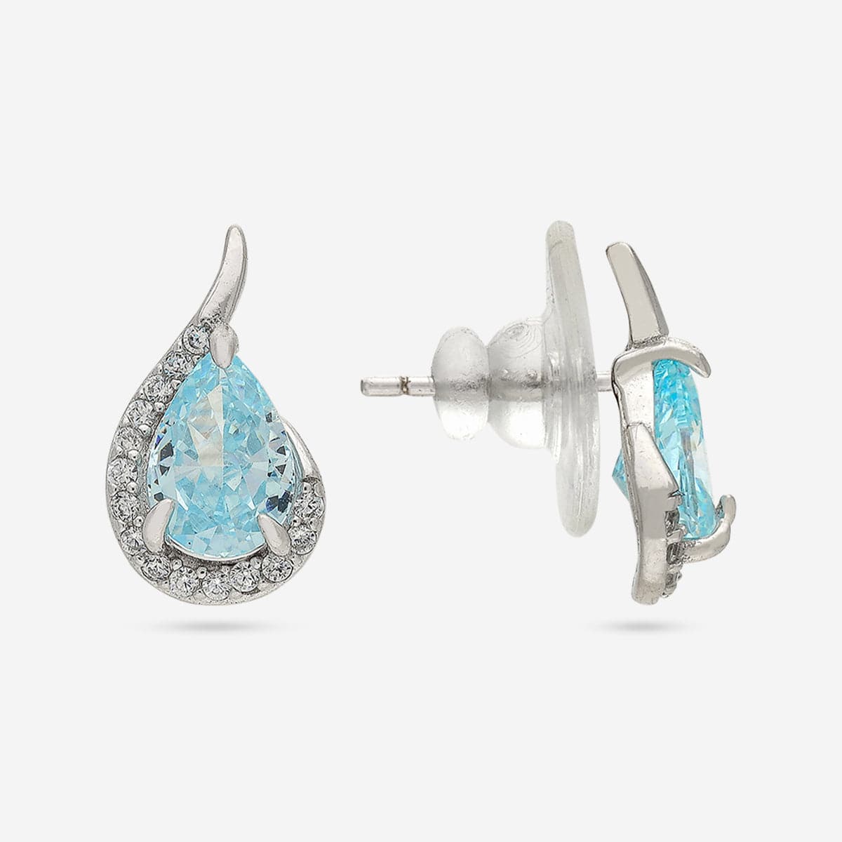 92.5 Silver Earring 194470 - Image 11