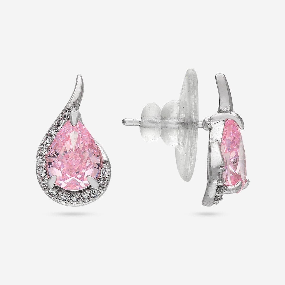 92.5 Silver Earring 194470 - Image 3