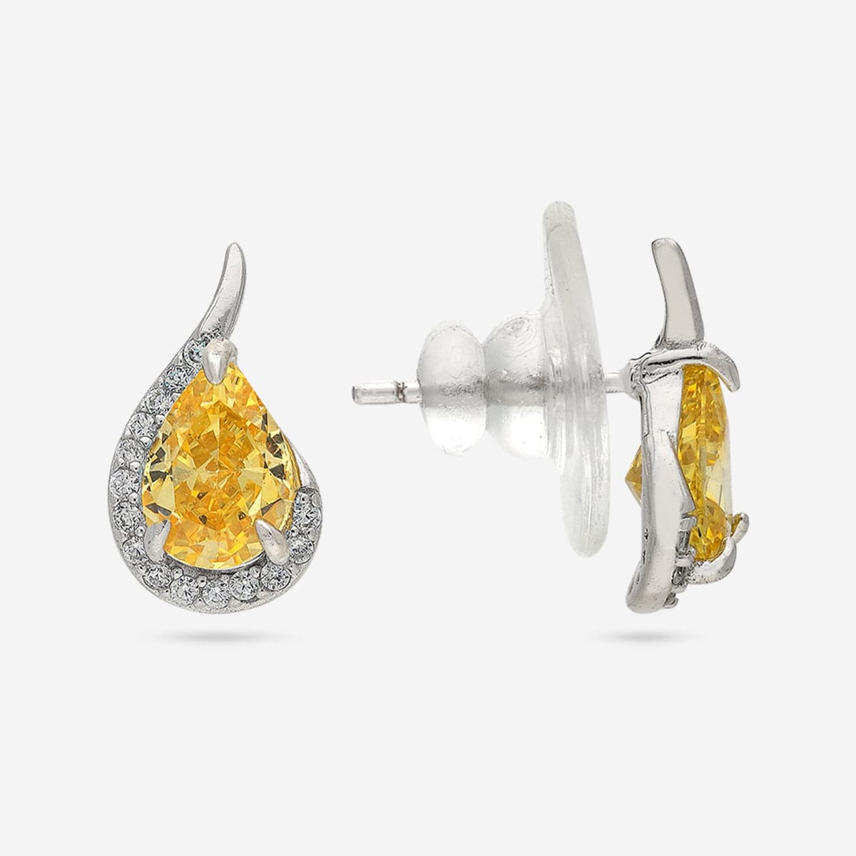 92.5 Silver Earring 194470 - Image 6