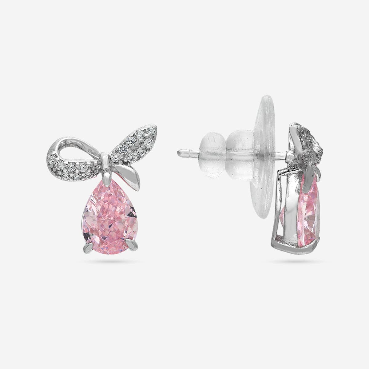 92.5 Silver Earring 194471 - Image 6