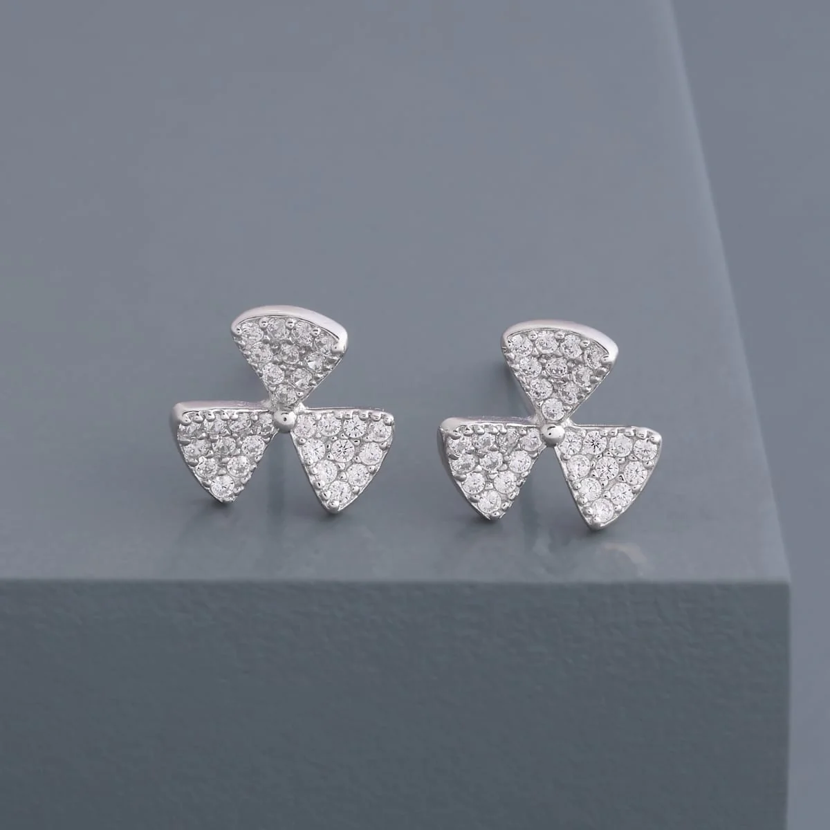 92.5 Silver Earring 194514 - Image 2