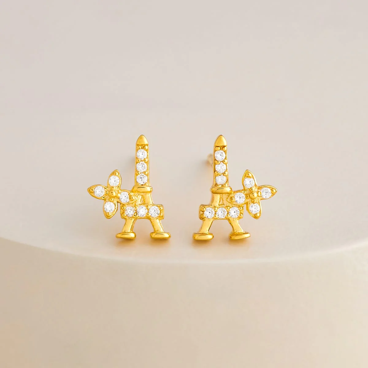 92.5 Silver Earring 194528 - Image 2