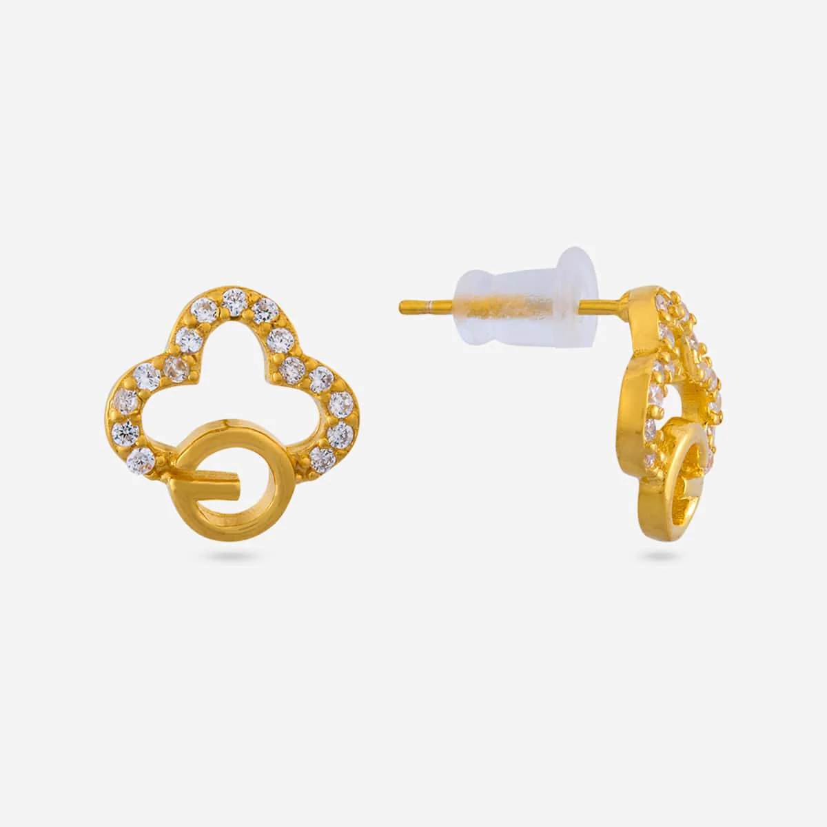 92.5 Silver Earring 194551 - Image 4