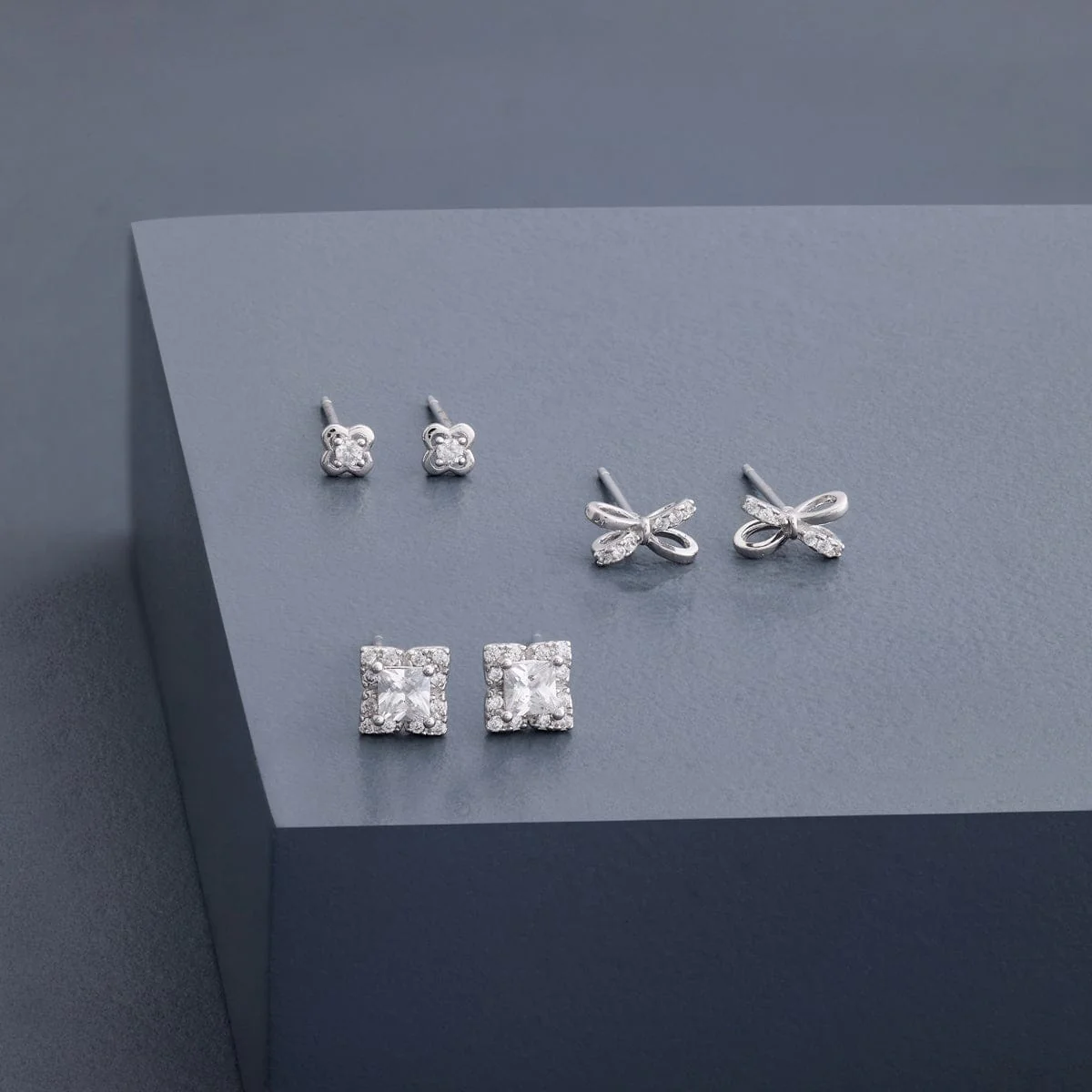 92.5 Silver Earring 194688 - Image 5