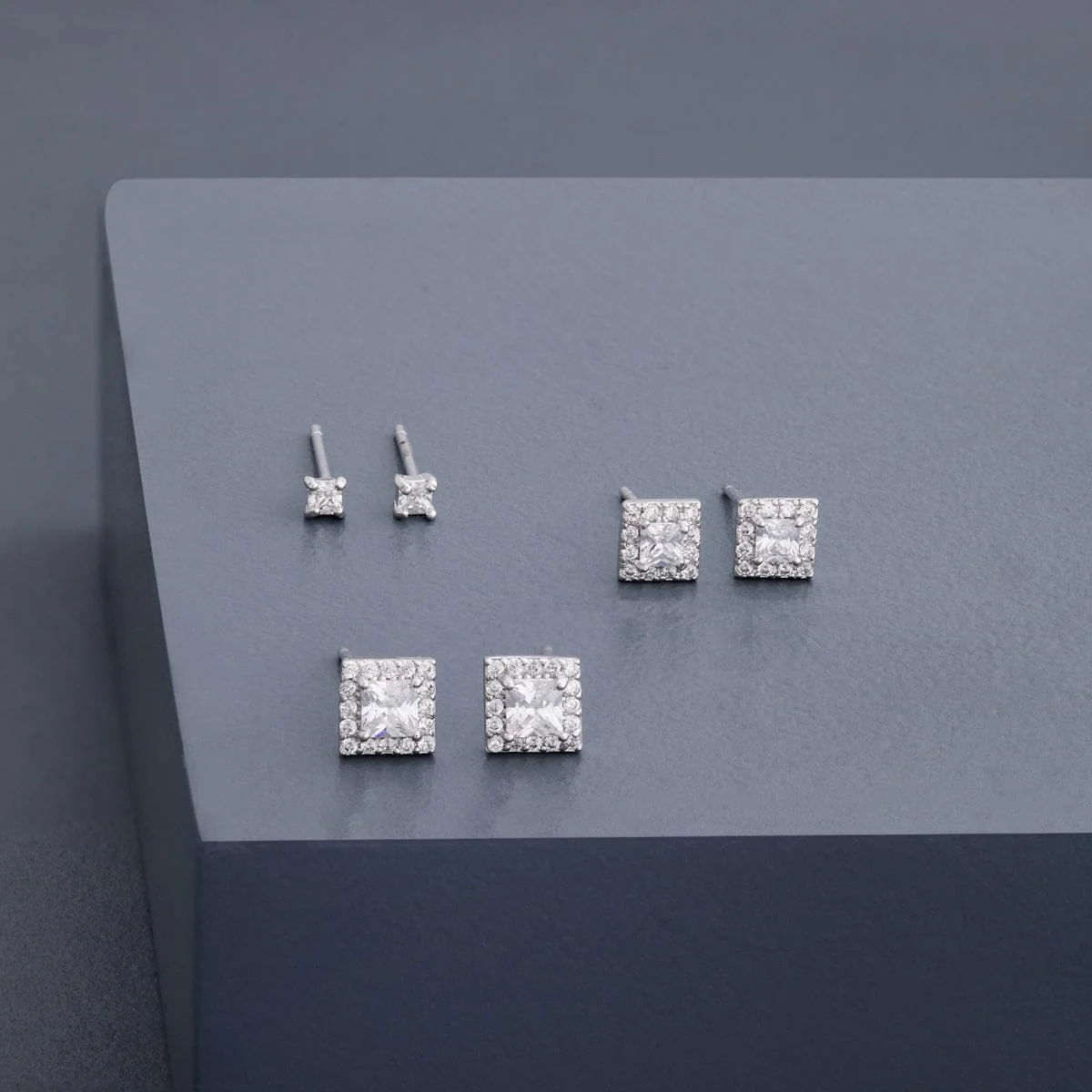92.5 Silver Earring 194692 - Image 5