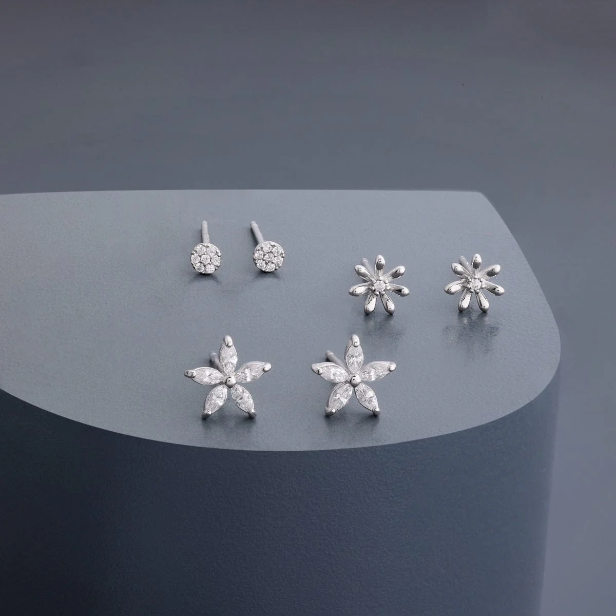 92.5 Silver Earring 194694 - Image 5