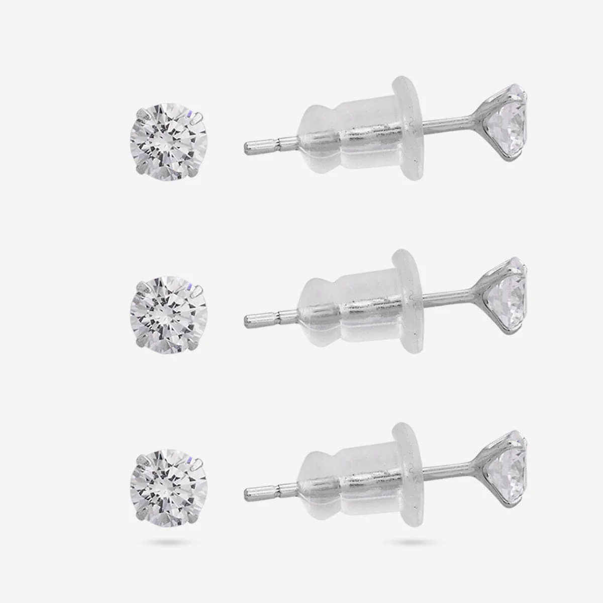 92.5 Silver Earring 194695 - Image 6