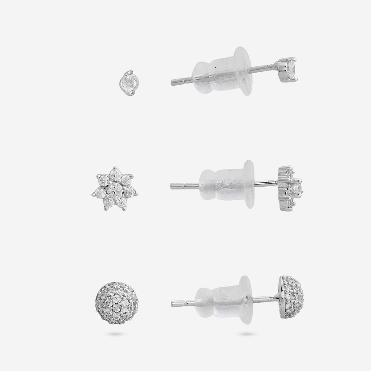 92.5 Silver Earring 194697 - Image 6