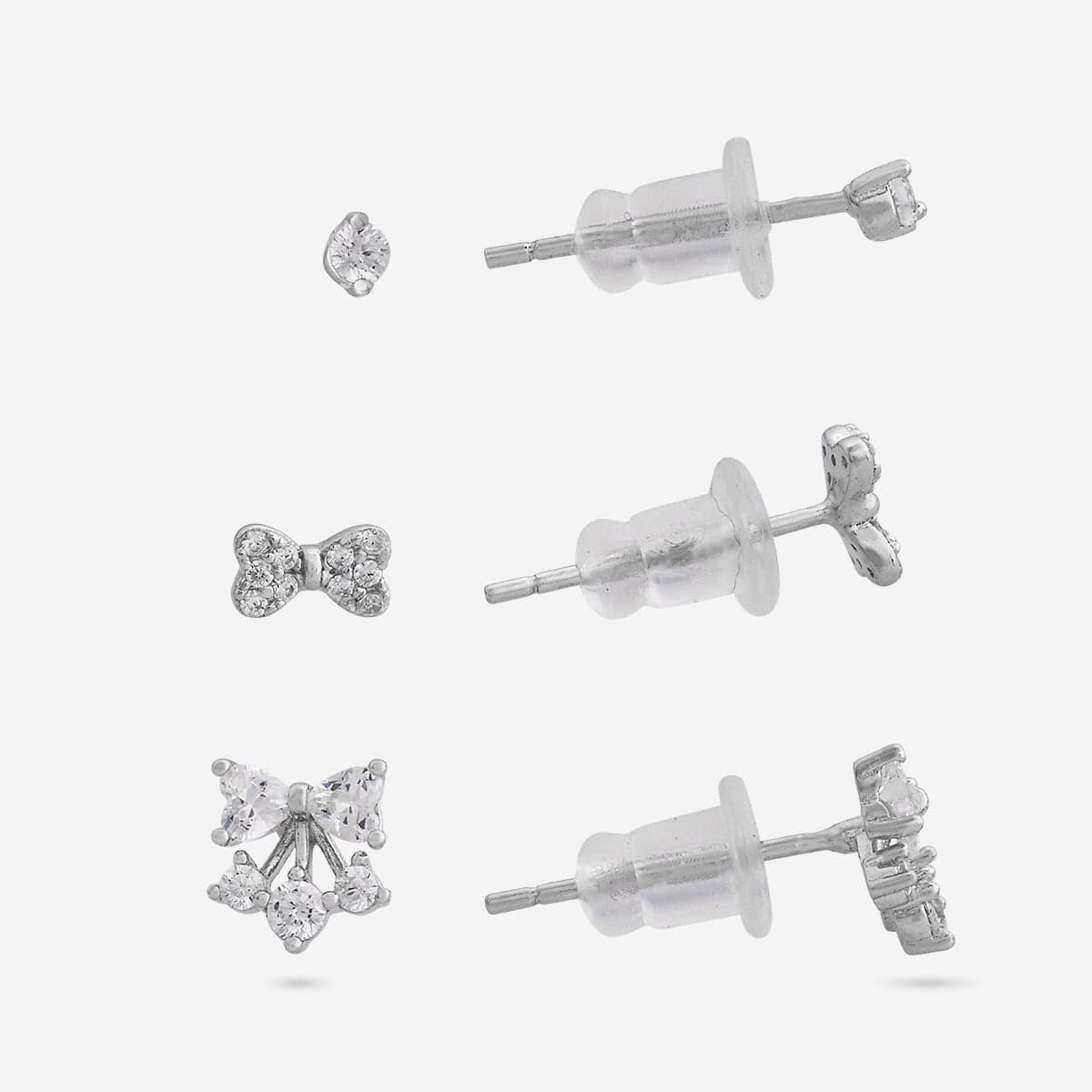 92.5 Silver Earring 194700 - Image 6