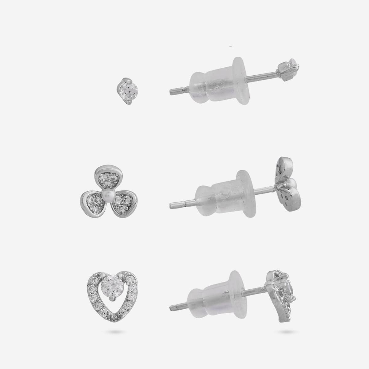 92.5 Silver Earring 194706 - Image 6