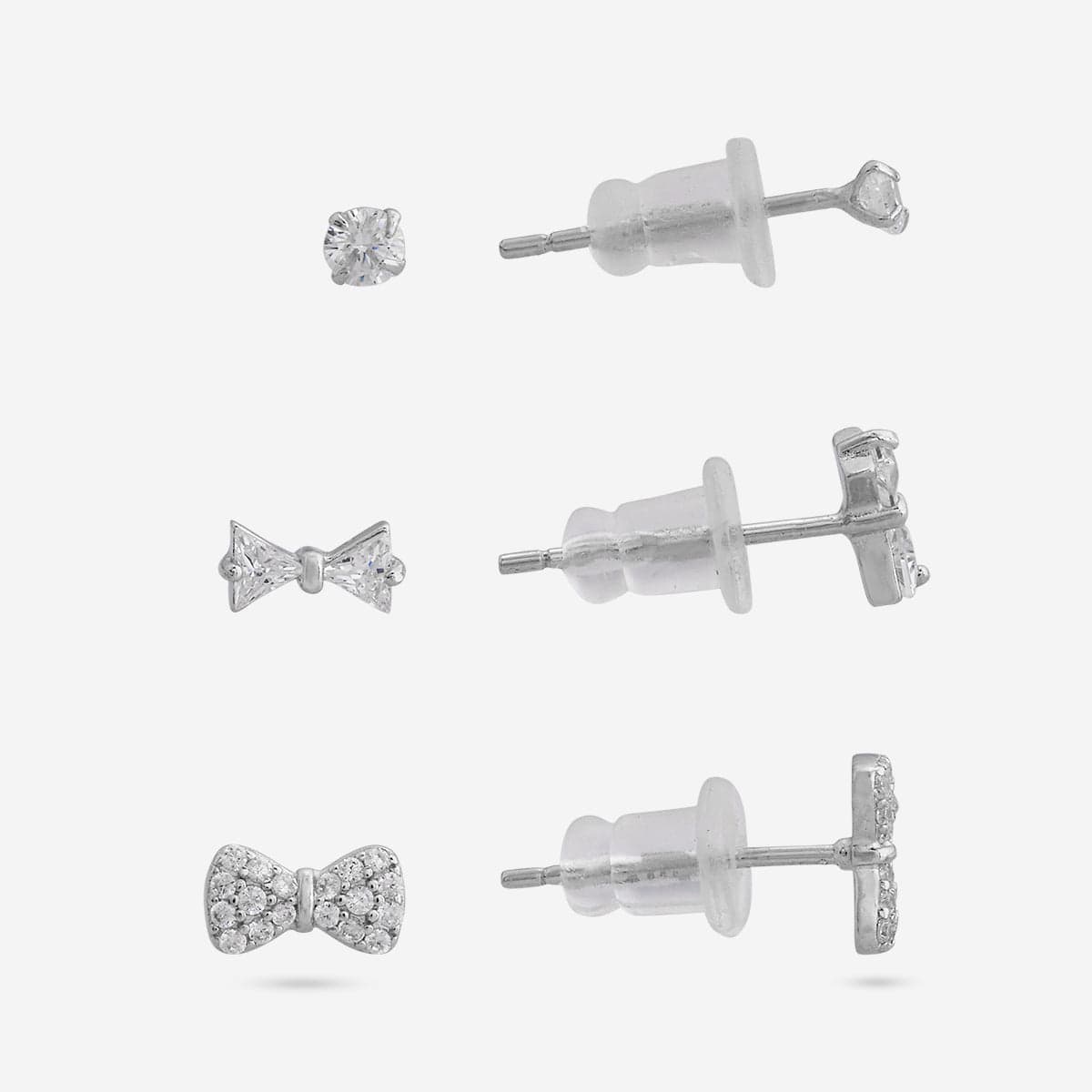 92.5 Silver Earring 194710 - Image 6