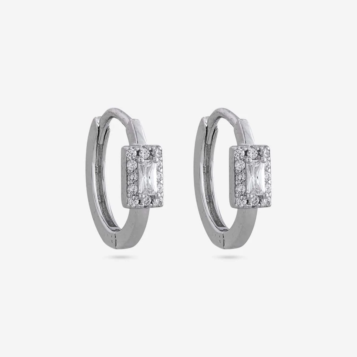 92.5 Silver Earring 194713 - Image 5
