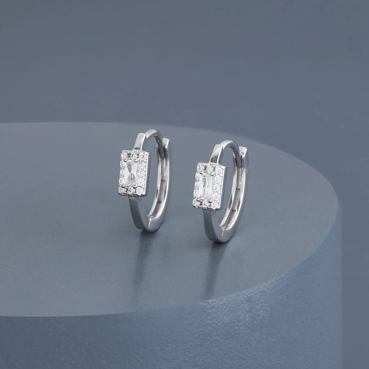 92.5 Silver Earring 194713 - Image 6