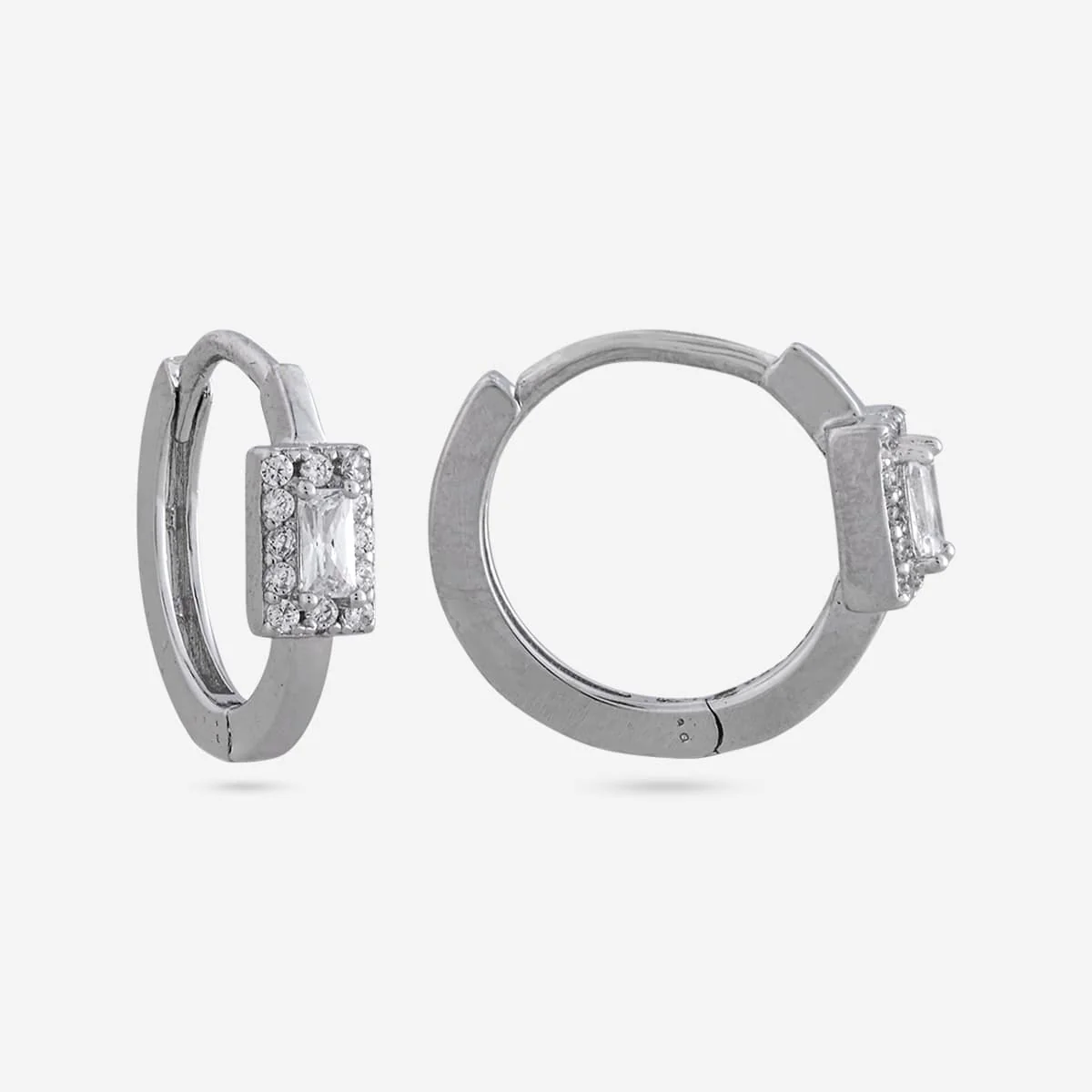 92.5 Silver Earring 194713 - Image 7