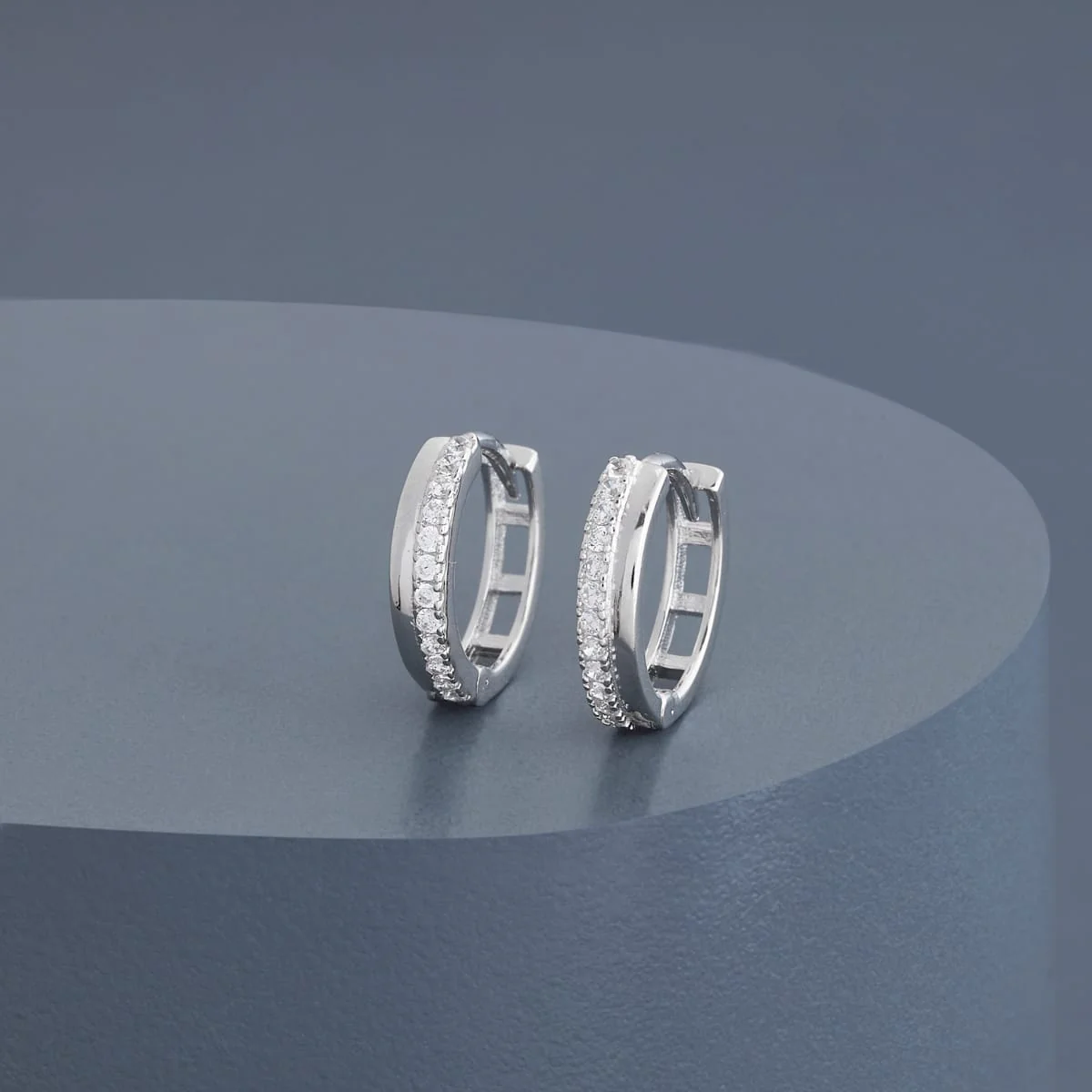 92.5 Silver Earring 194715 - Image 6