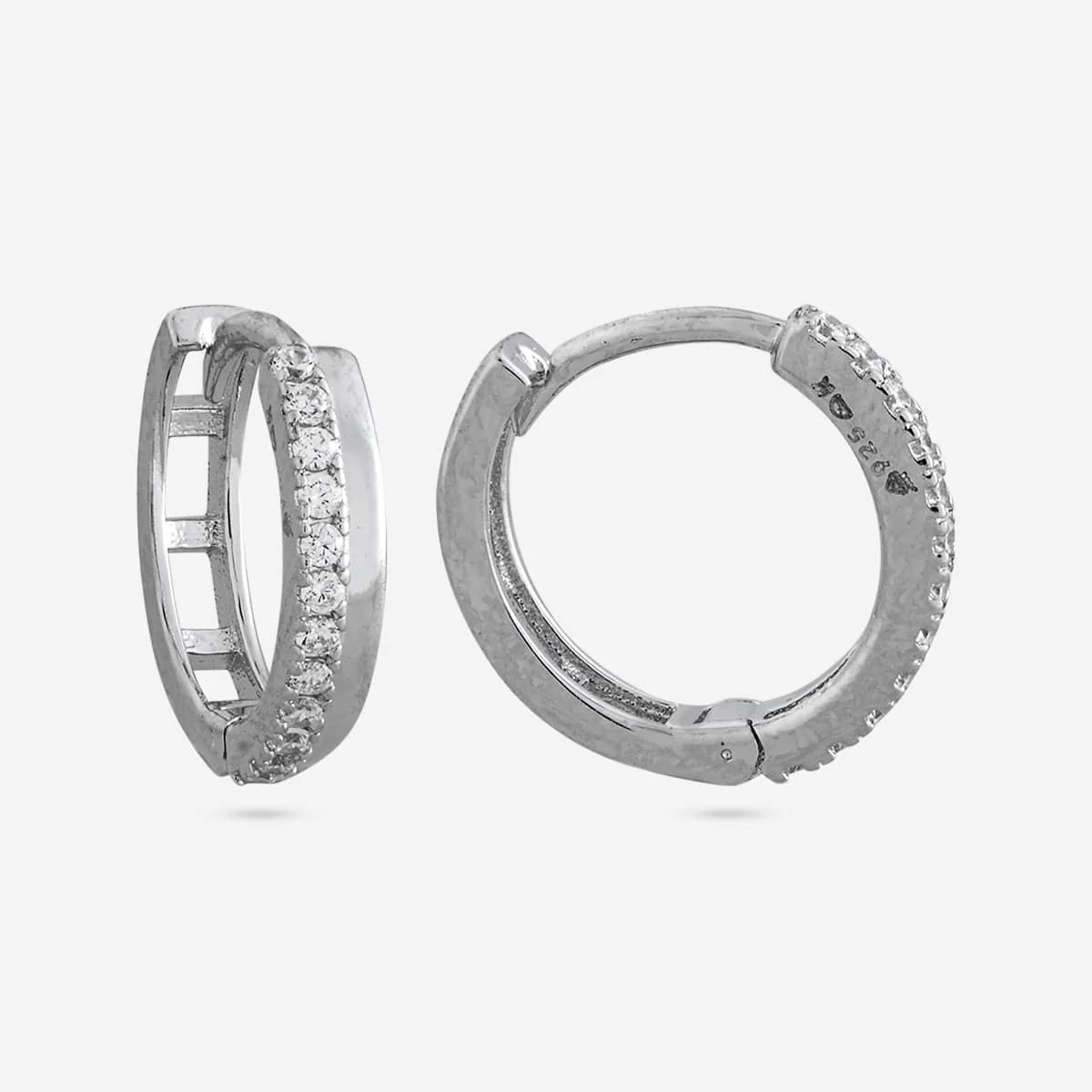 92.5 Silver Earring 194715 - Image 7