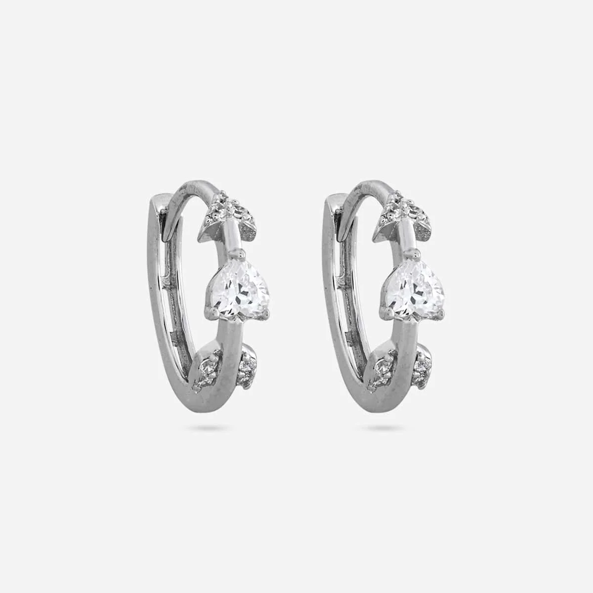 92.5 Silver Earring 194718 - Image 5