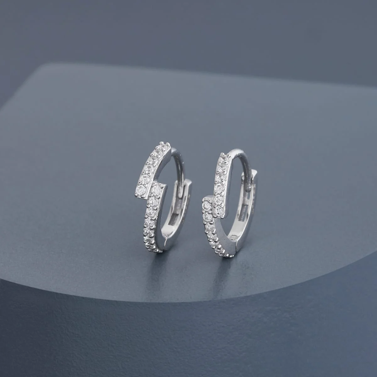 92.5 Silver Earring 194720 - Image 5