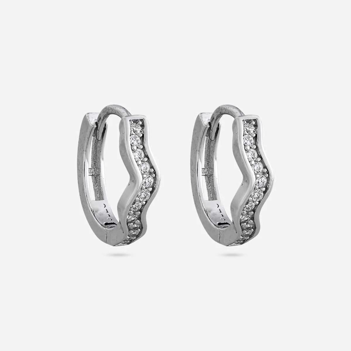 92.5 Silver Earring 194727 - Image 5