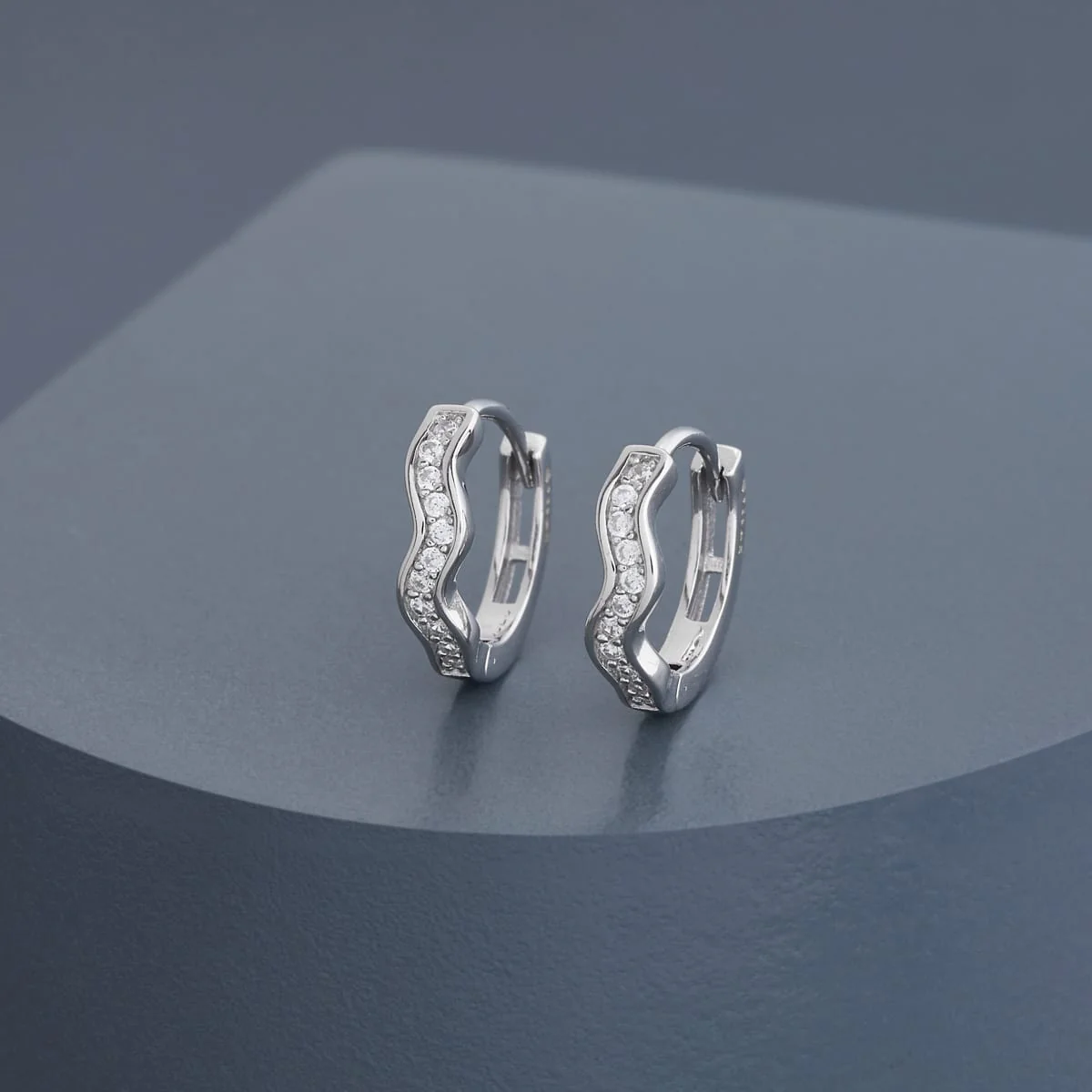 92.5 Silver Earring 194727 - Image 6
