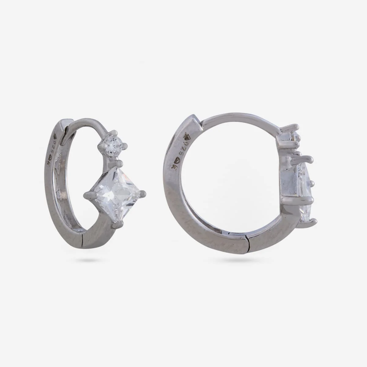 92.5 Silver Earring 194729 - Image 7