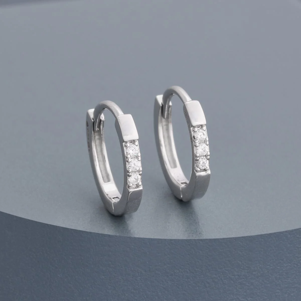 92.5 Silver Earring 194733 - Image 6